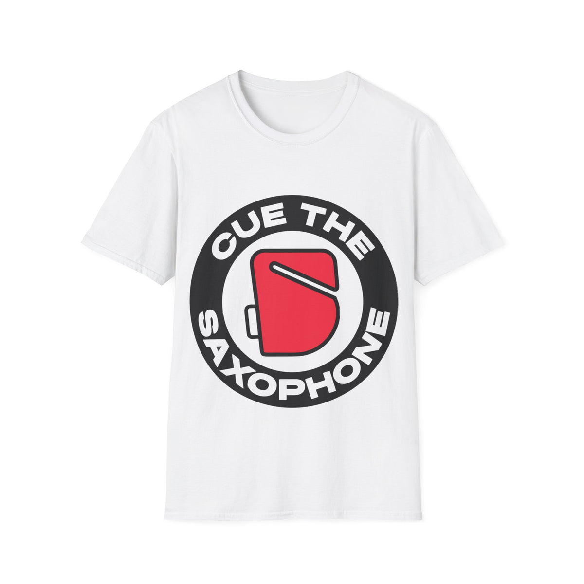 Cue the Saxophone T-Shirt — Retro Saxophone Music Tee- Trending Now - September 2026