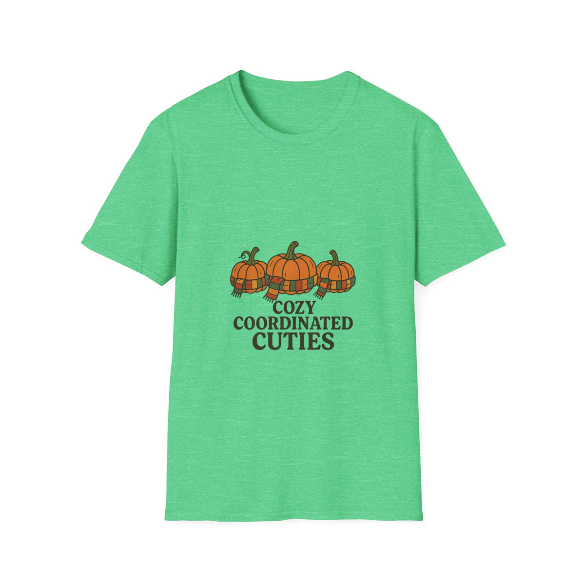 Cozy Coordinated Cuties Pumpkin Fall T-Shirt - Trending Now - October 2026