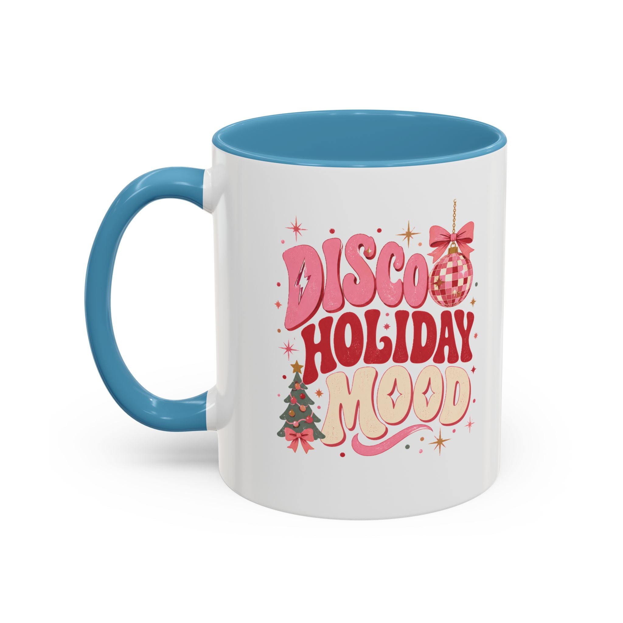 Modern Day Christmas Disco Holiday Mood Coffee Mug