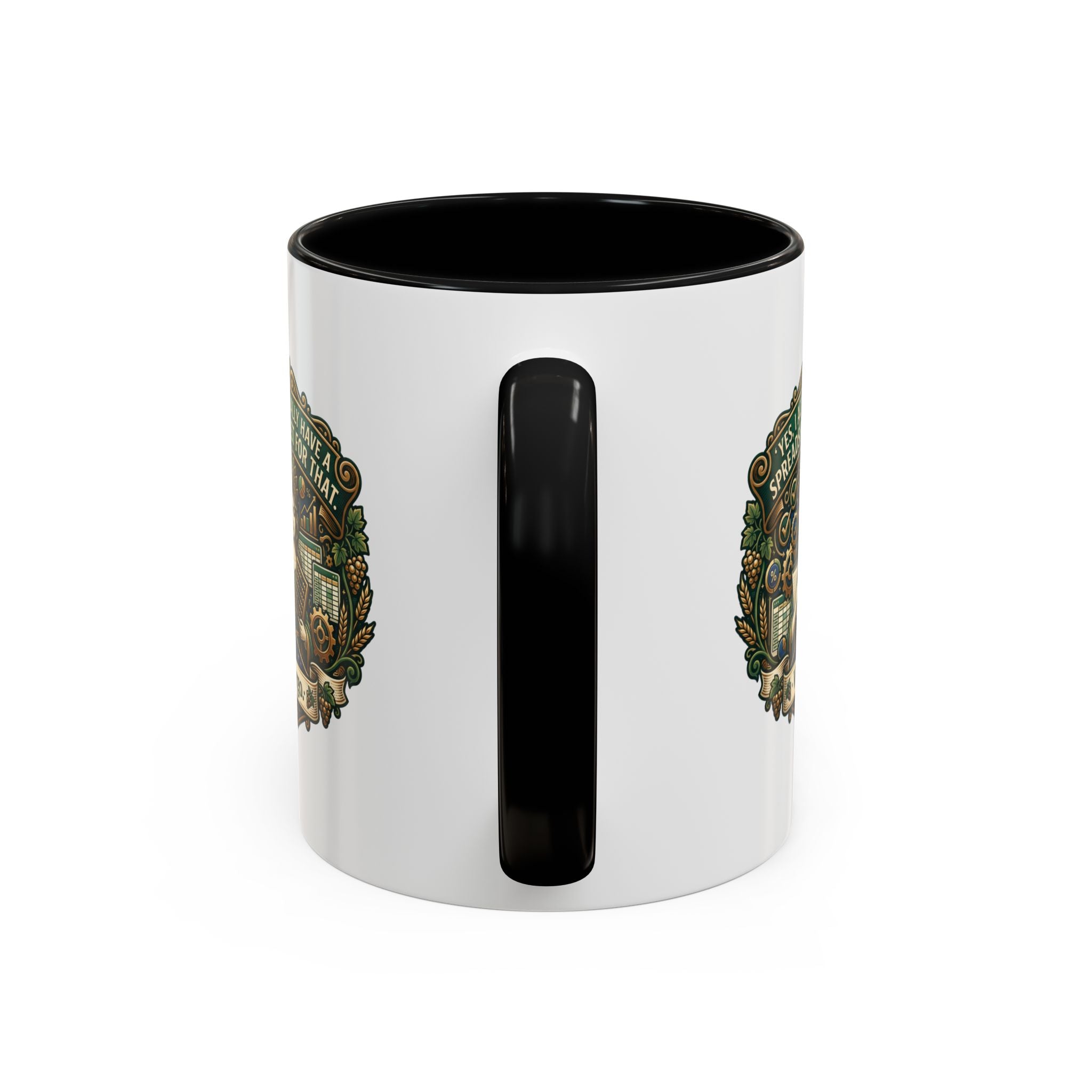 Virgo Coffee Mug - "Yes, I Actually Have a Spreadsheet for That" Accent Mug (11/15oz)