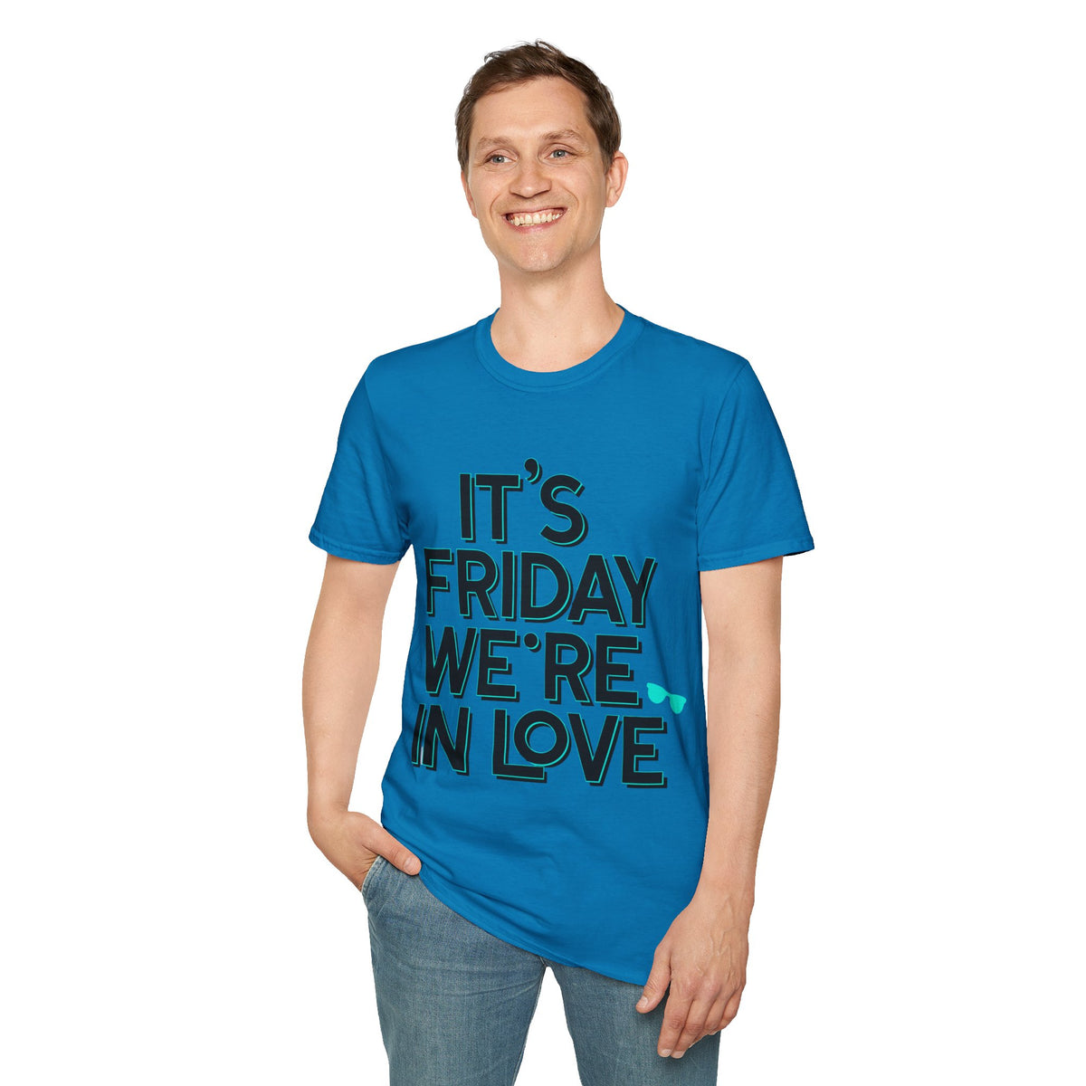 It's Friday We're In Love T-Shirt — Retro Indie Band Vibe Tee - Trending Now - August 2026