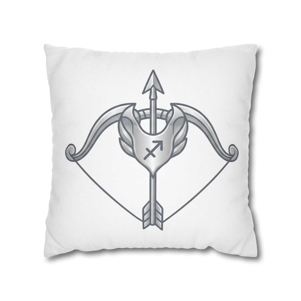 Sagittarius Bow Zodiac Pillowcase — Astrology Throw Pillow Cover