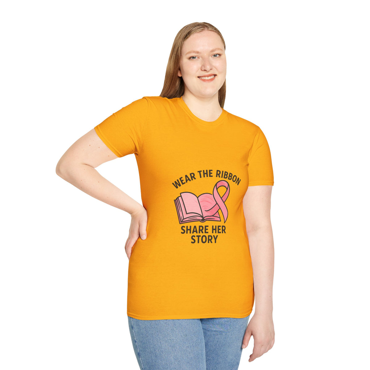 Breast Cancer Awareness T-Shirt — "Wear The Ribbon, Share Her Story" - Trending Now - October 2026