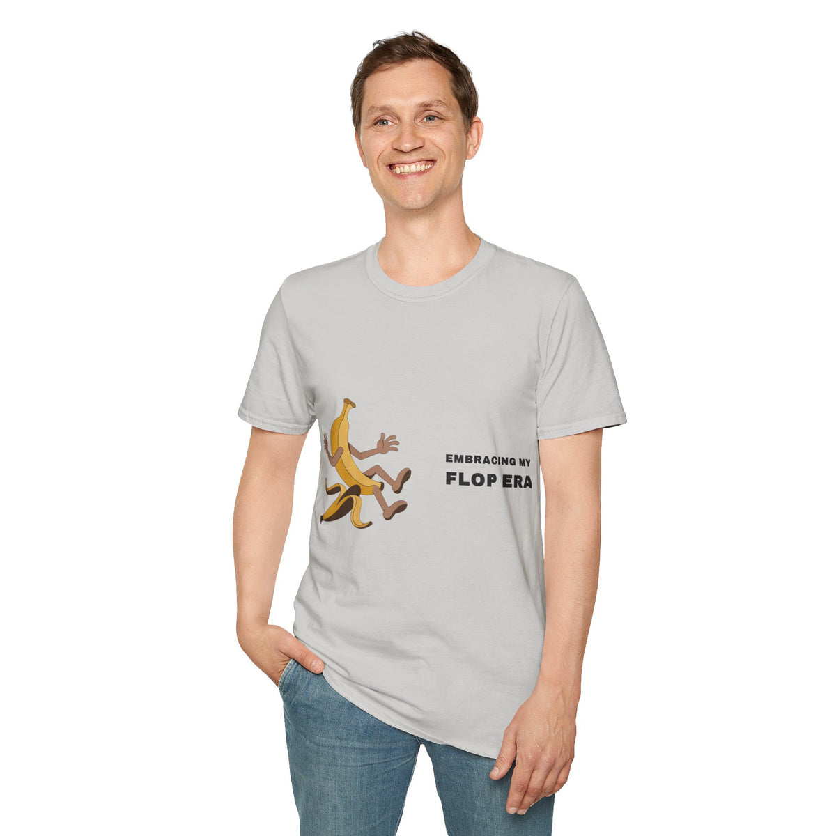 T-Shirt — Comedic Banana 'Flop Beat' Graphic Tee - Trending Now - September 2026