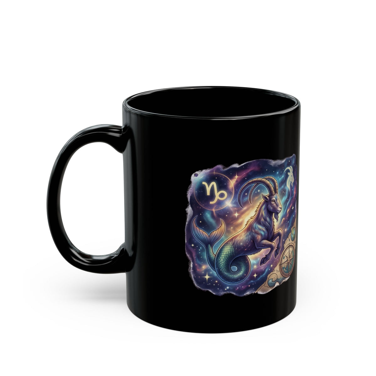 Capricorn Zodiac Mug — Celestial Goat Constellation Coffee Cup