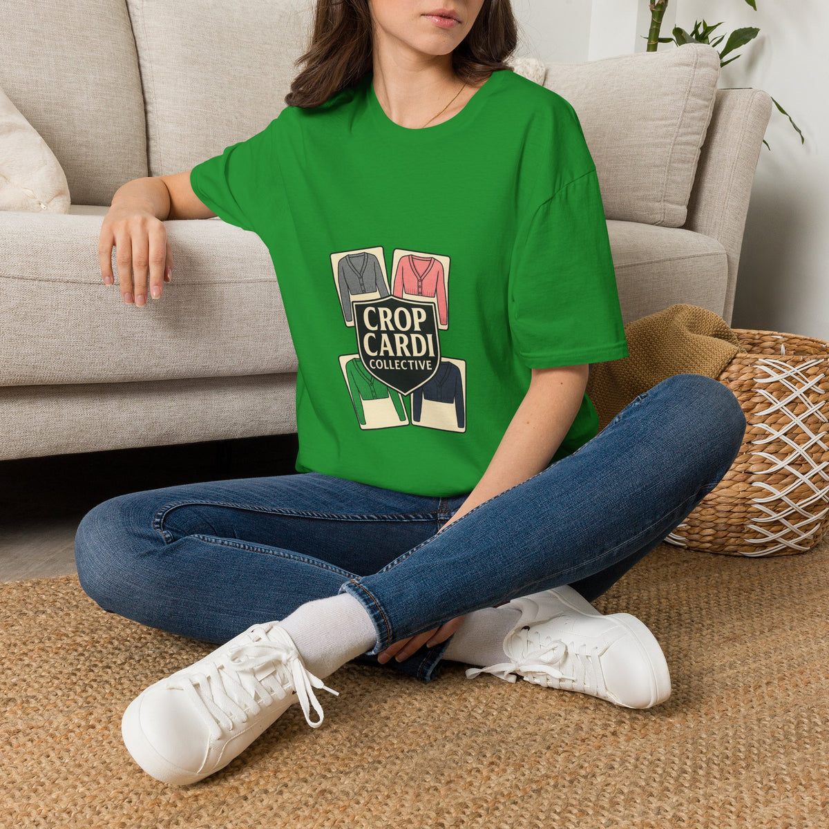 Crop Card Collective T-Shirt — Retro Card Game Logo Tee - Trending Now - October 2026
