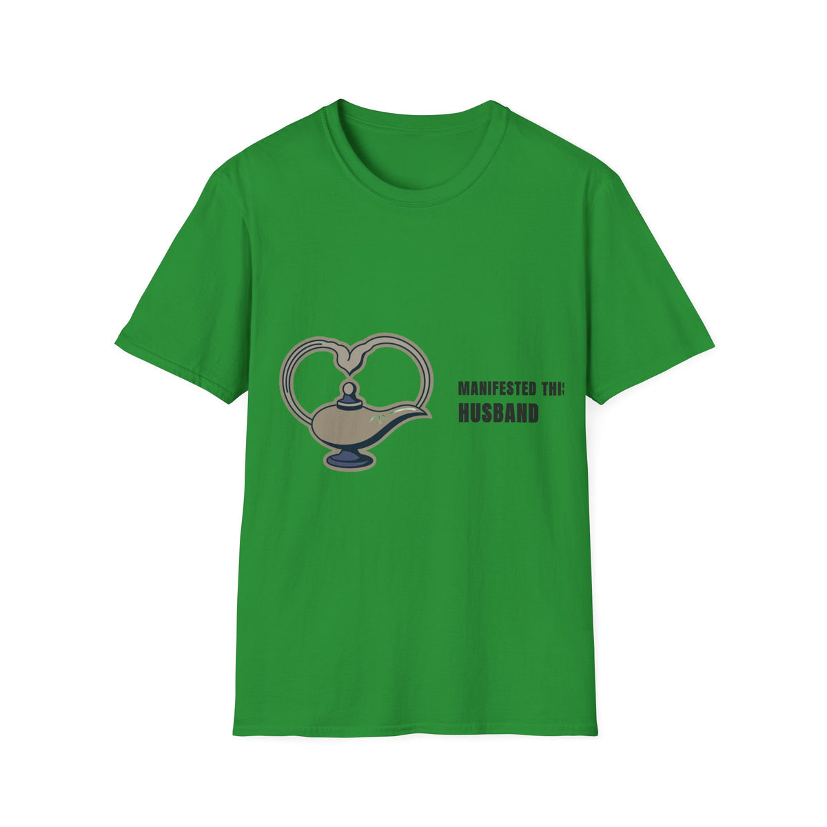 Manifesting Husband T-Shirt — Cute Genie Lamp Heart Graphic Tee - Trending Now - September 2026