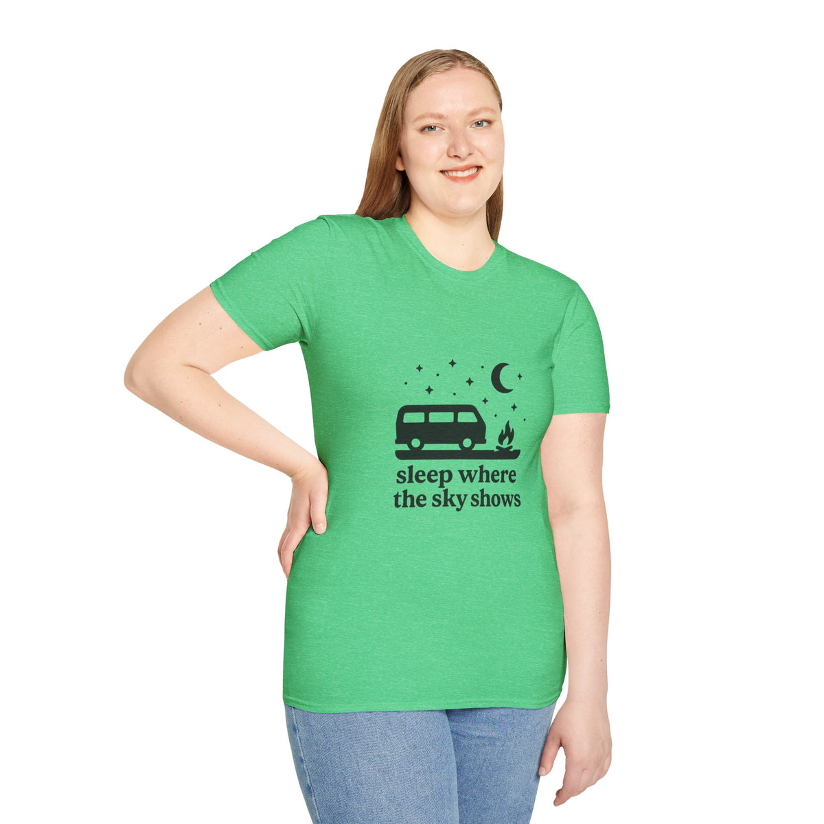 Retro Camper Night Sky T-Shirt - Trending Now - August 2026