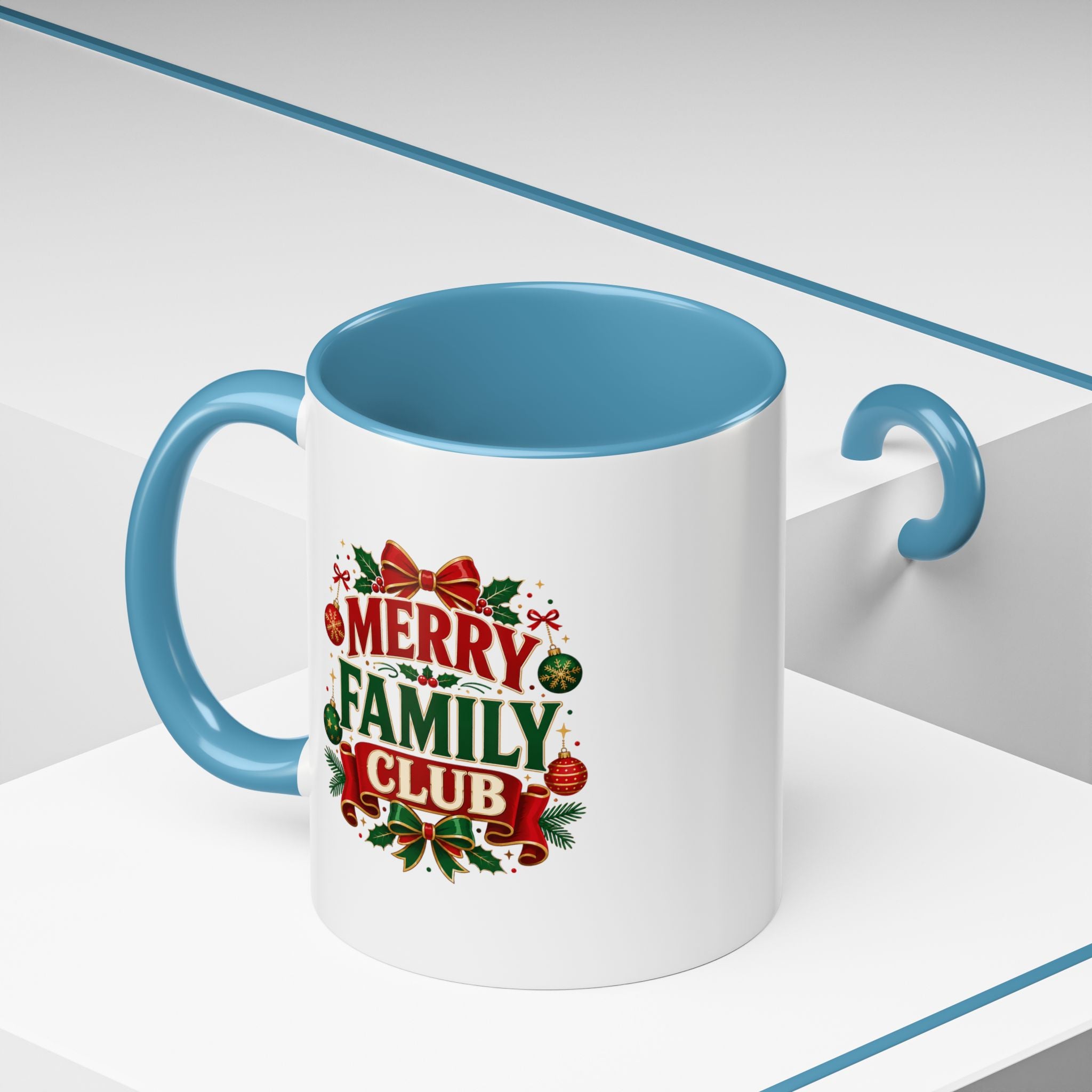 Accent Coffee Mug Merry Family Club