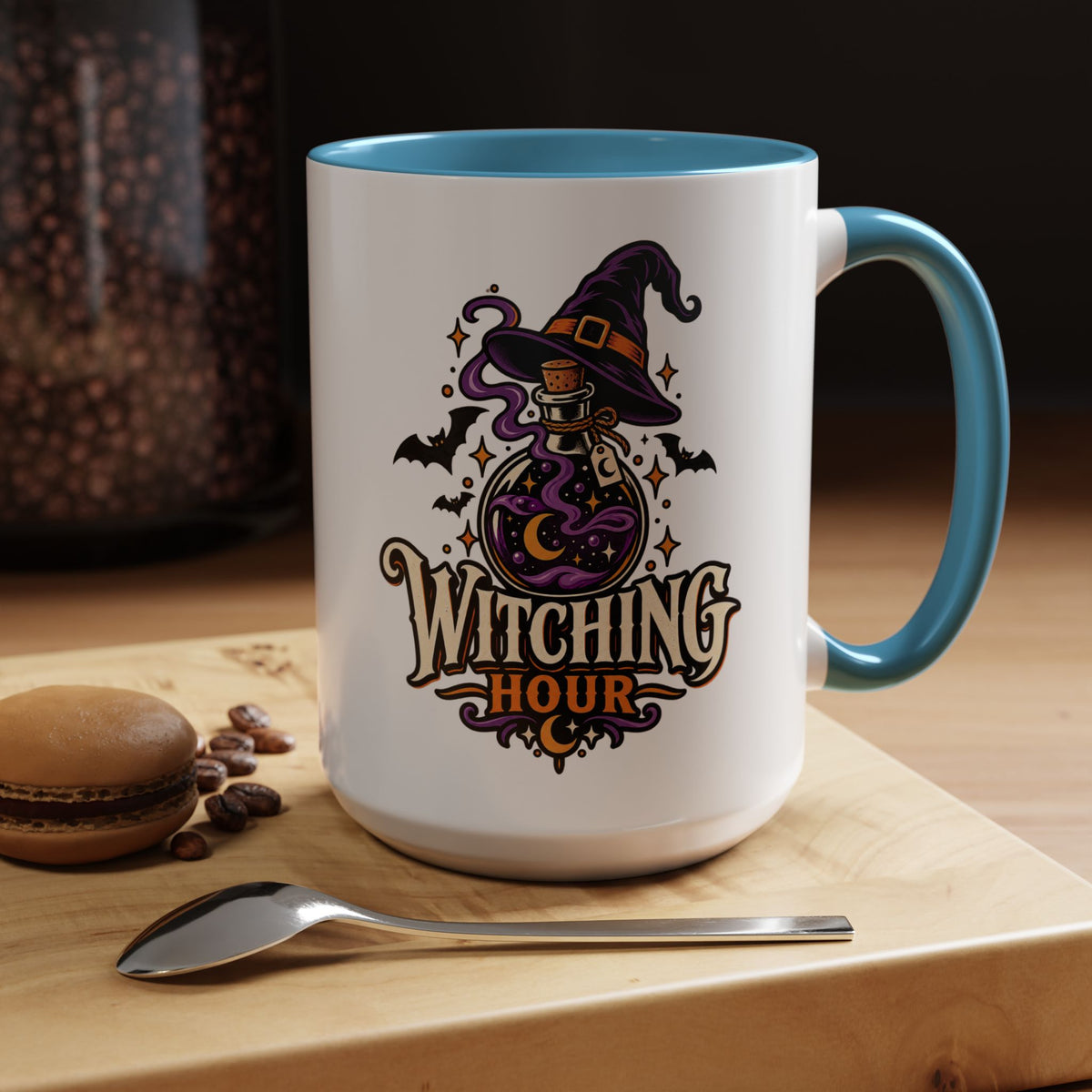Witching Hour Coffee Mug — Halloween Witch Potion Accent Mug (11/15oz)