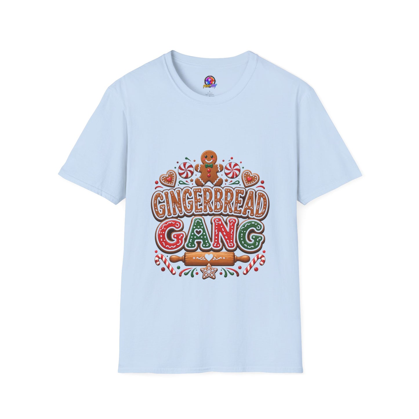 Gingerbread Gang T-Shirt — Cute Holiday Cookie Graphic Tee