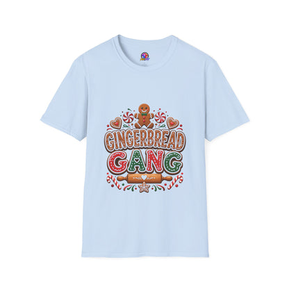 Gingerbread Gang T-Shirt — Cute Holiday Cookie Graphic Tee