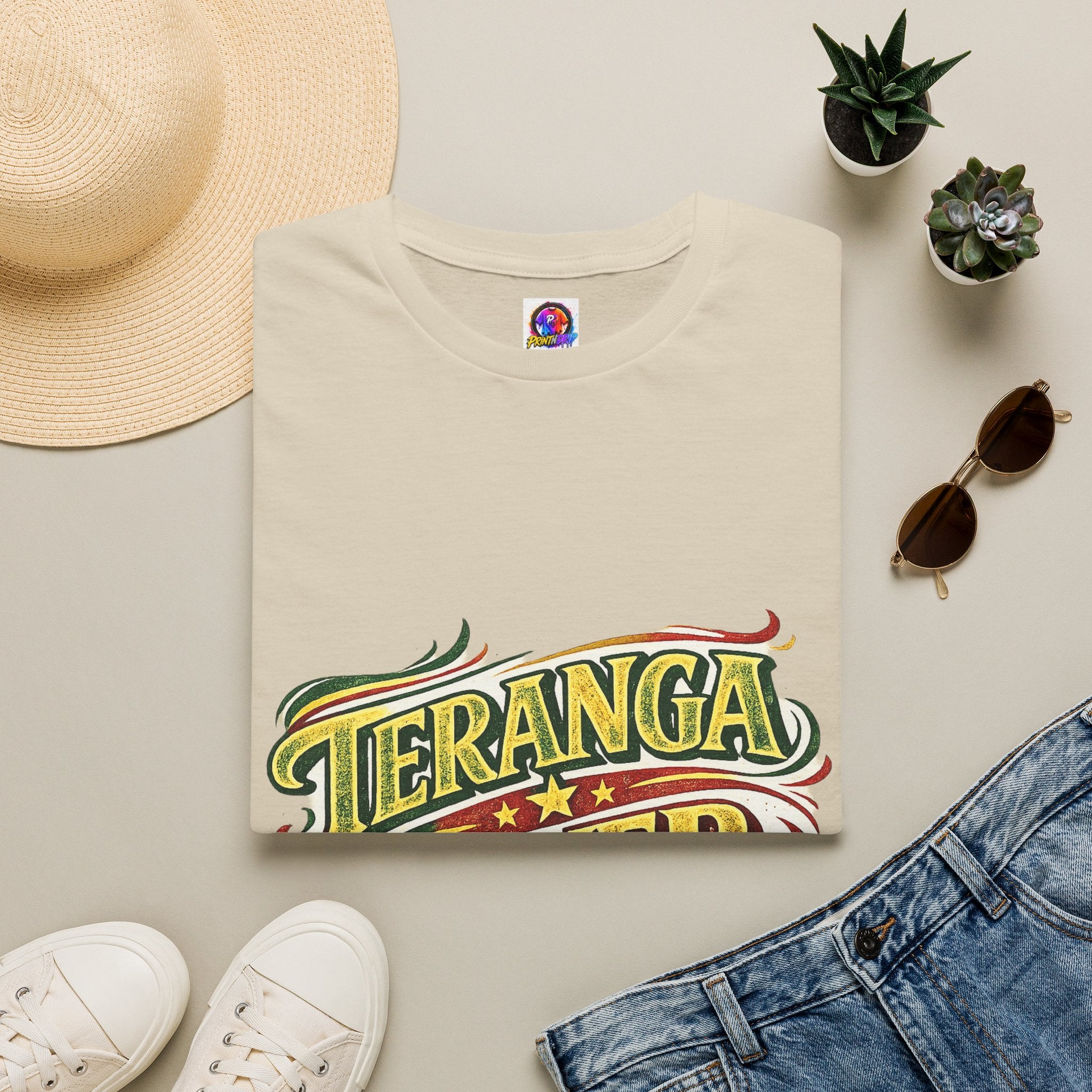 Senegal Teranga Power T-Shirt — Retro Senegal Pride Graphic Tee