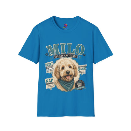 Milo "The Good Boy Issue" Dog Portrait T-Shirt