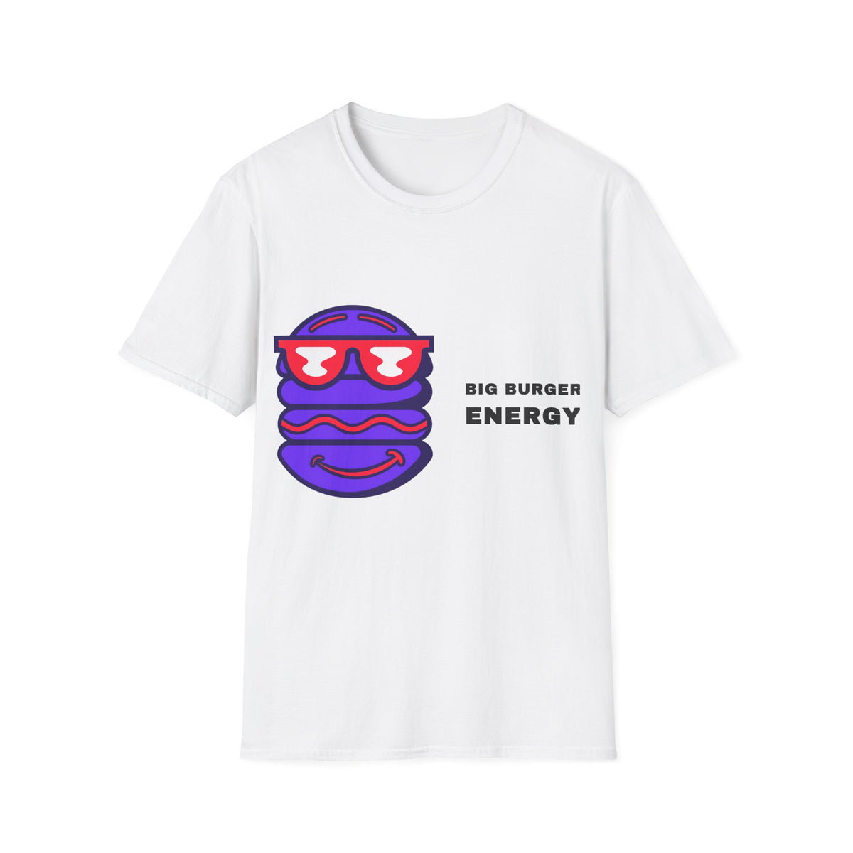 Big Bubbly Energy T-Shirt — Fun Sunglasses Emoji Graphic Tee - Trending Now - September 2026
