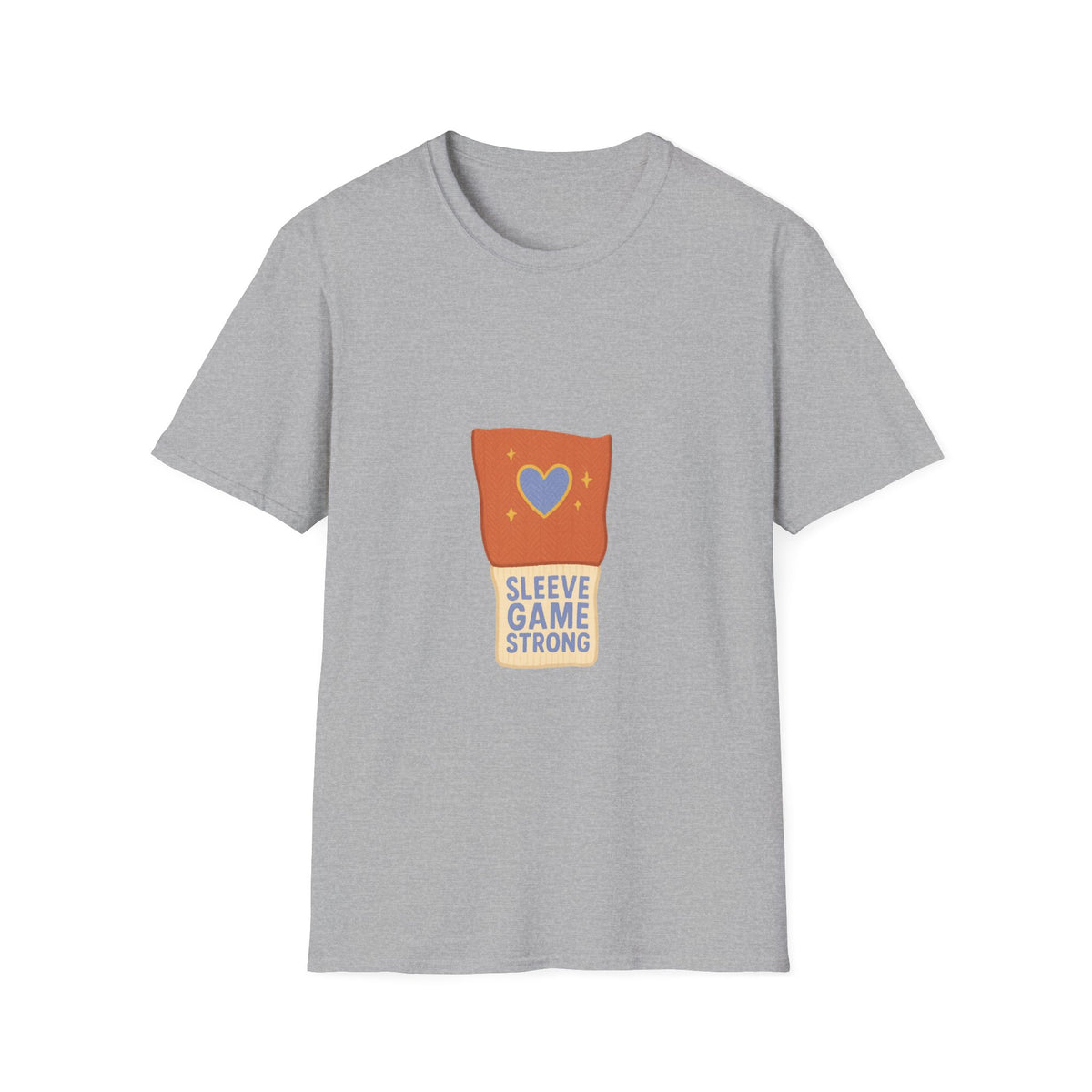 Sleeve Game Strong T-Shirt — Cute Hand-Drawn Sleeve with Heart Graphic - Trending Now - October 2026