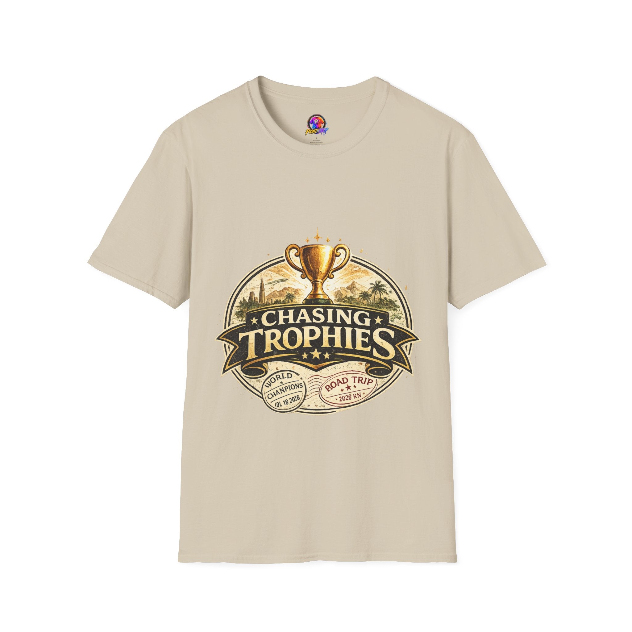 T-Shirt — Chasing Trophies Vintage Trophy Graphic Tee