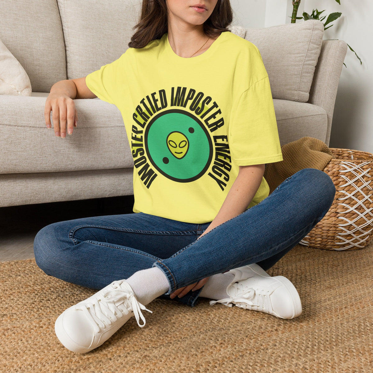 Imposter Energy T-Shirt — Playful Avocado Graphic Tee - Trending Now - August 2026