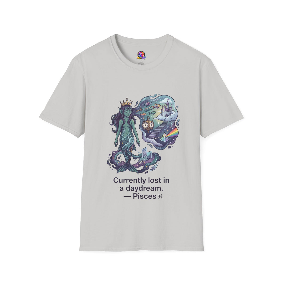 Pisces Daydream T-Shirt — 'Currently Lost in a Daydream' Zodiac Graphic Tee