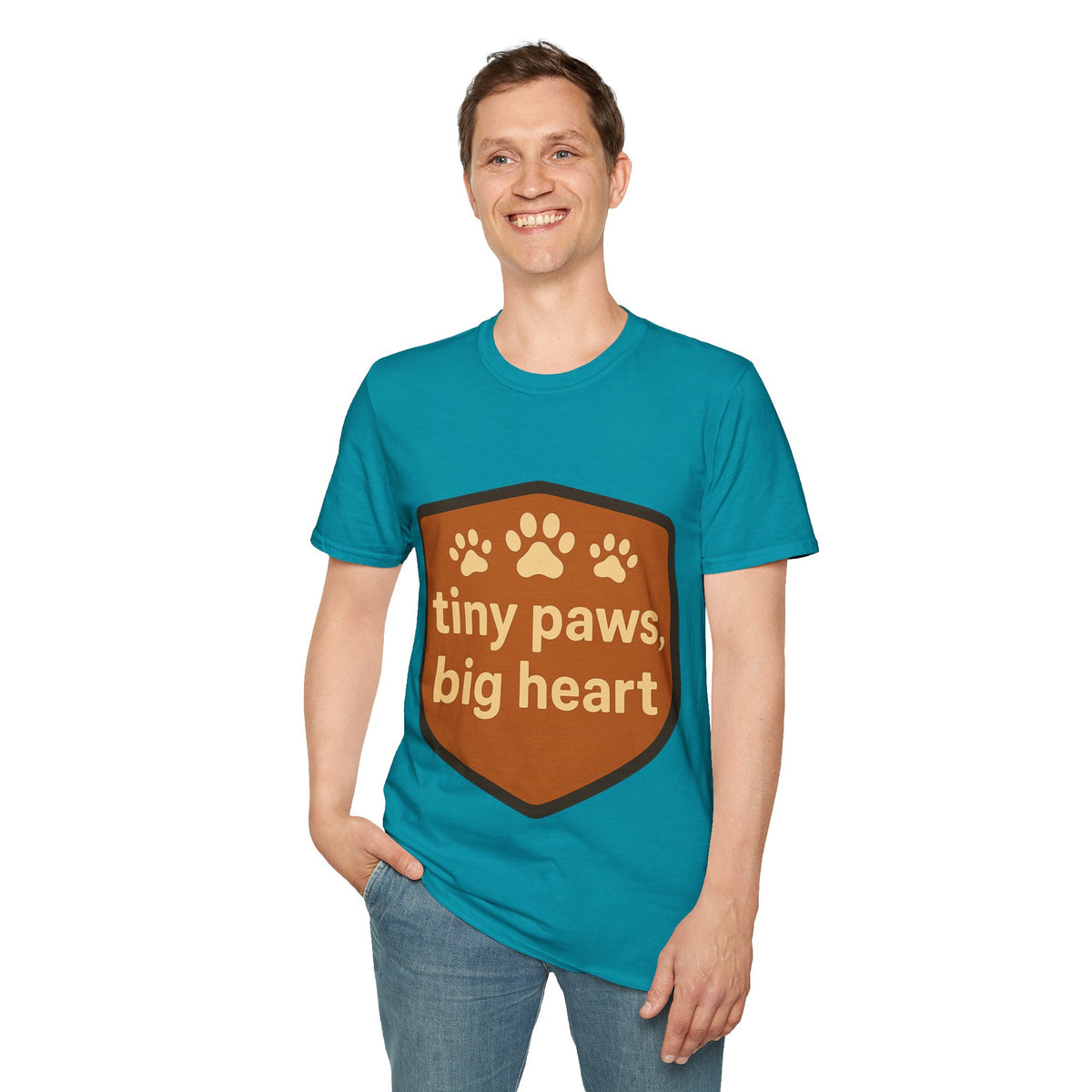 Tiny Paws Big Heart T-Shirt — Cute Dog Lover Tee- Trending Now - September 2026