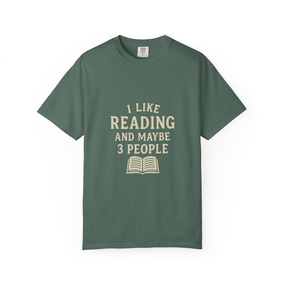 Reading Lover T-Shirt — "I Like Reading and Maybe 3 People" Book Lover Tee - Trending Now - October 2026