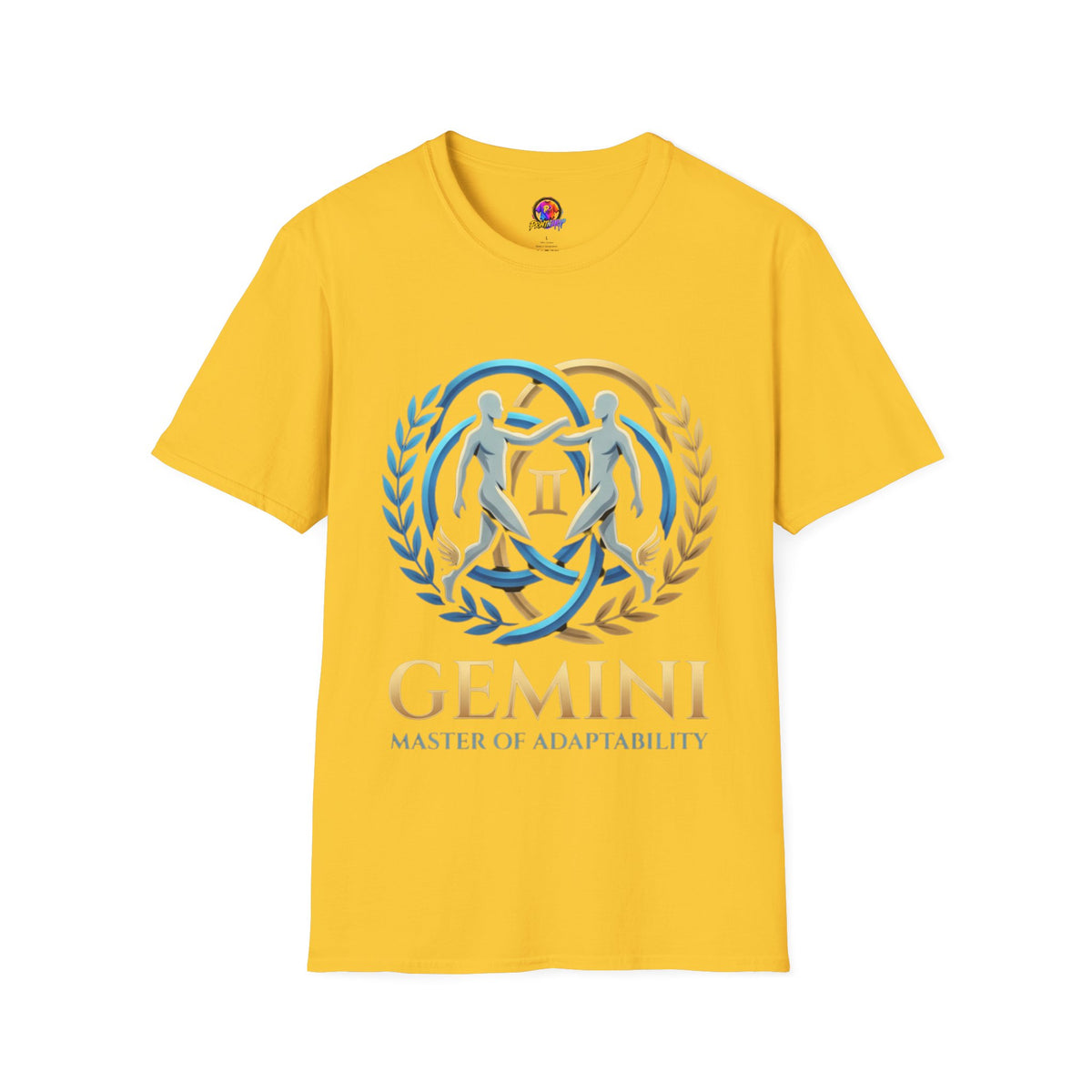 Gemini Zodiac T-Shirt — 'Gemini: Master of Adaptation' Astrological Graphic Tee