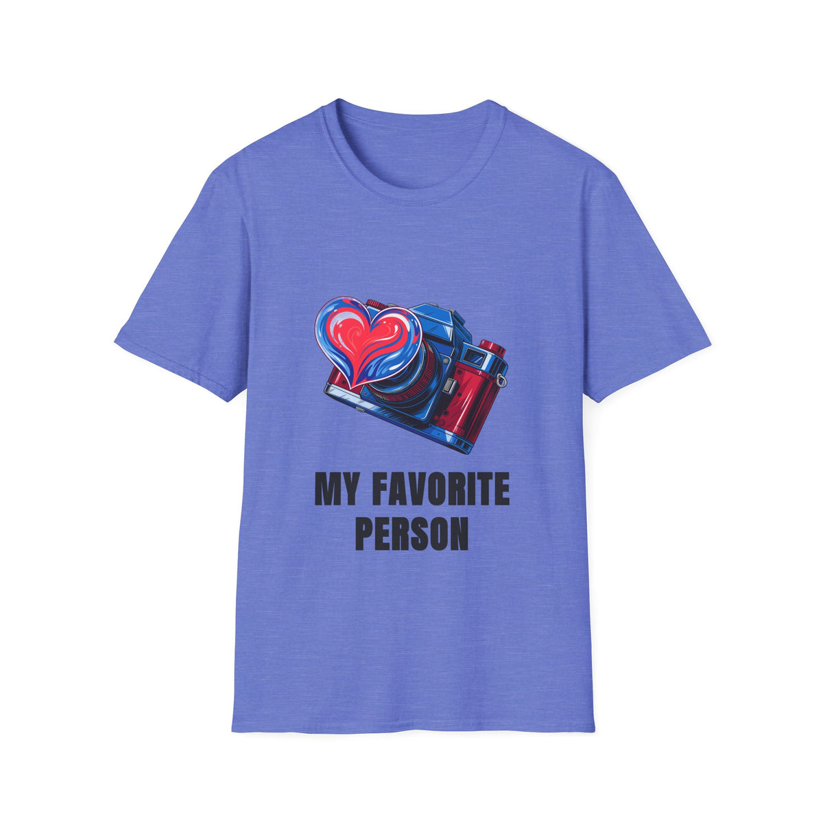 My Favorite Person Camera Heart T-Shirt — Photography Lover Graphic Tee - Trending Now - August 2026