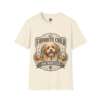 My Favorite Child Dog Mom Club T-Shirt — Cute Puppy Pet Lover Tee