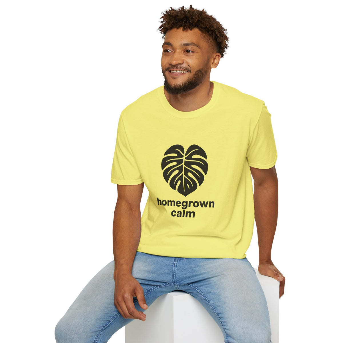 Black T‑Shirt with Subtle Heartroots Graphic – Minimal Plant Lover Tee - Trending Now - August 2026