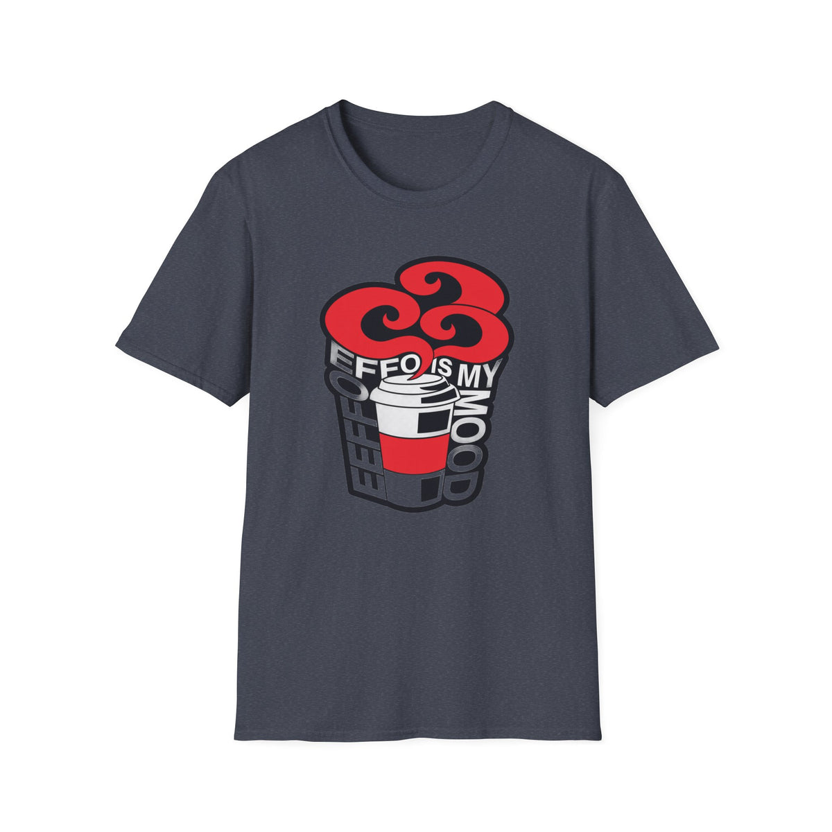 T‑Shirt — “Coffee Is My Co-Pilot” Retro Heart Coffee Cup Graphic Tee - Trending Now - August 2026