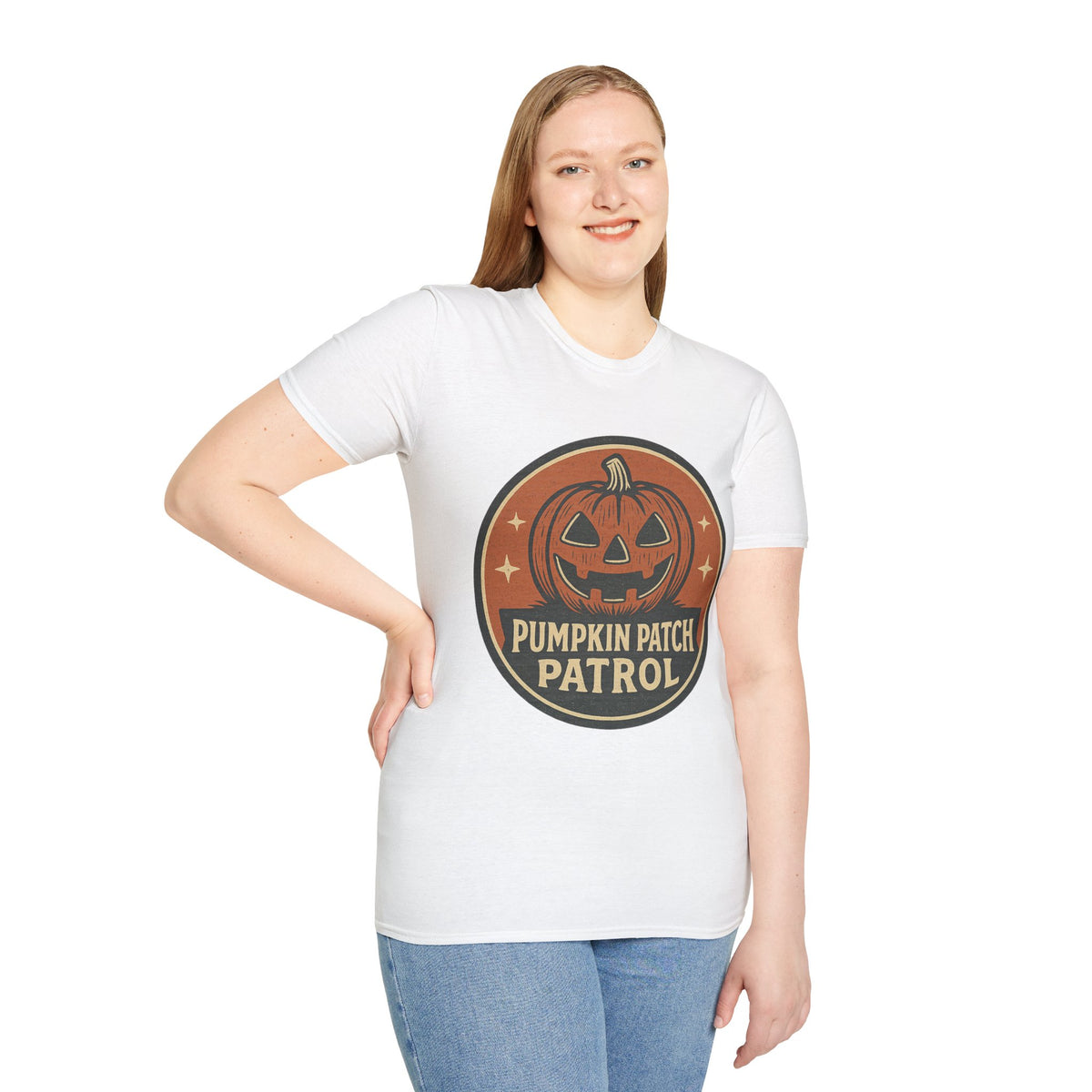 Pumpkin Patch Patrol T-Shirt — Cute Halloween Pumpkin Graphic Tee - Trending Now - August 2026