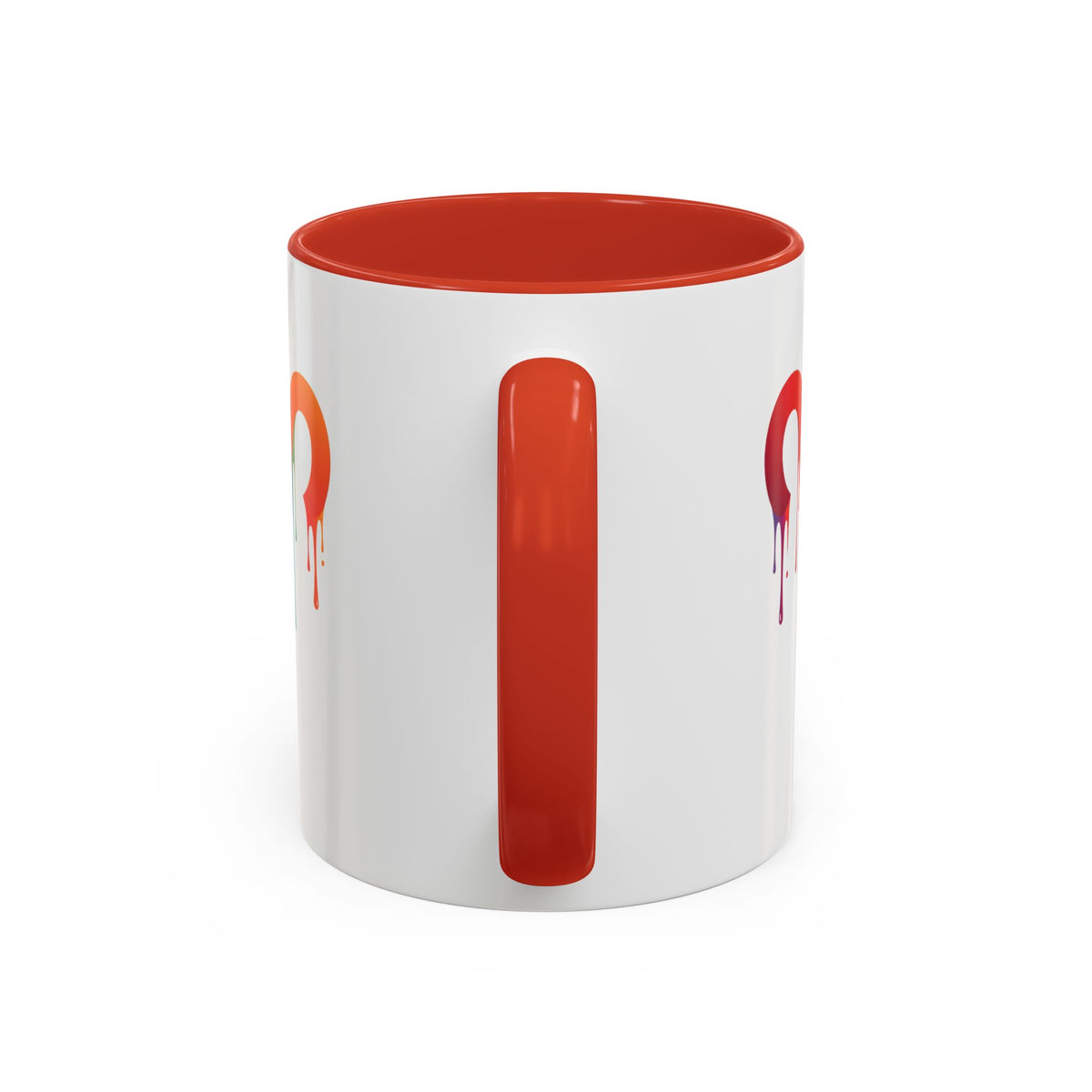 Aries Zodiac Rainbow Drip Aries Coffee Mug — Zodiac Astrology Accent Mug