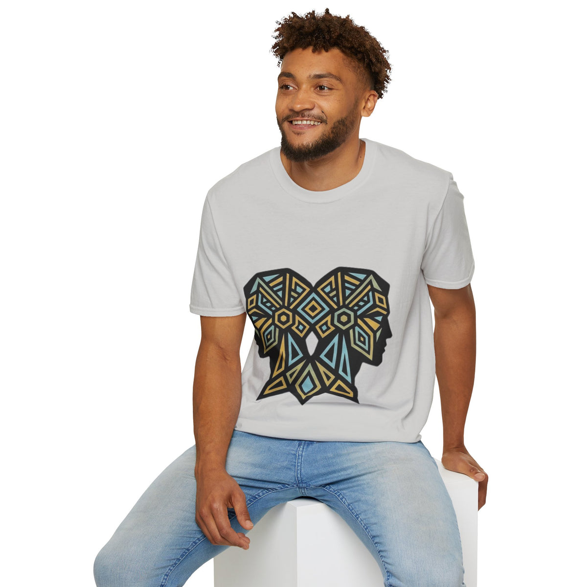 Gemini Zodiac Unisex Softstyle T-Shirt