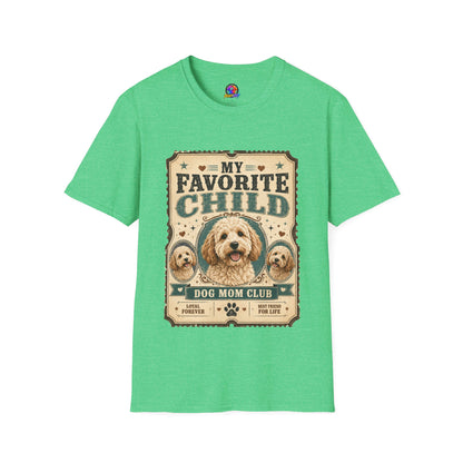 Favorite Child T-Shirt — "My Favorite Child" Dog Mom Club Vintage Tee