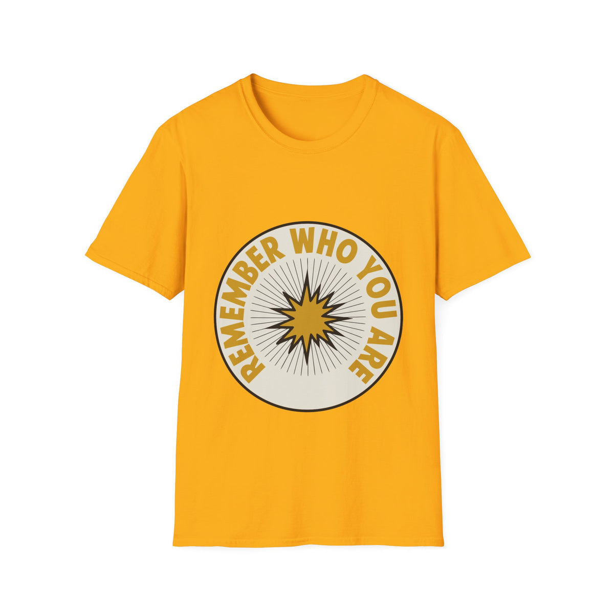Remember Who You Are T-Shirt — Inspirational Retro Sunburst Tee - Trending Now - August 2026
