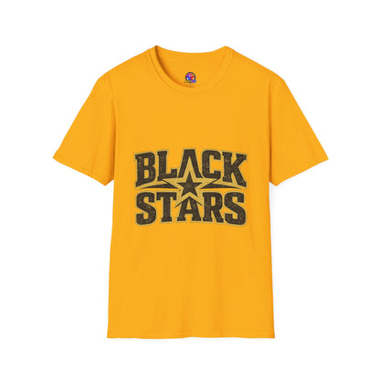 Ghana Black Stars T-Shirt — Bold Vintage Star Logo Tee