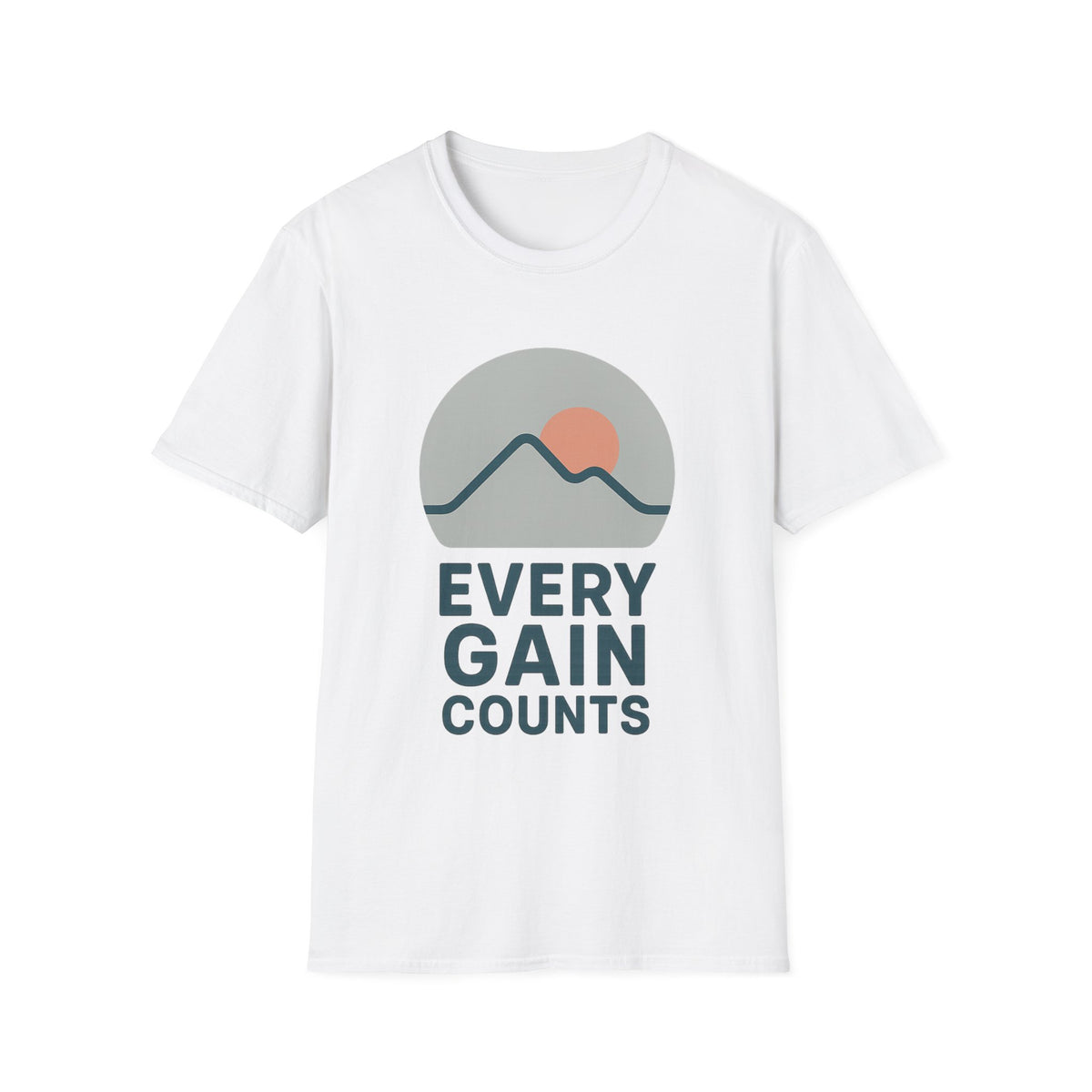 Every Gain Counts Mountain T-Shirt — Inspirational Hiking Tee - Trending Now - September 2026