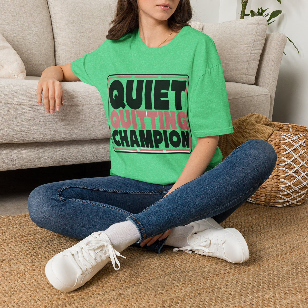 Quiet Quitting Champion T-Shirt - Trending Now - August 2026
