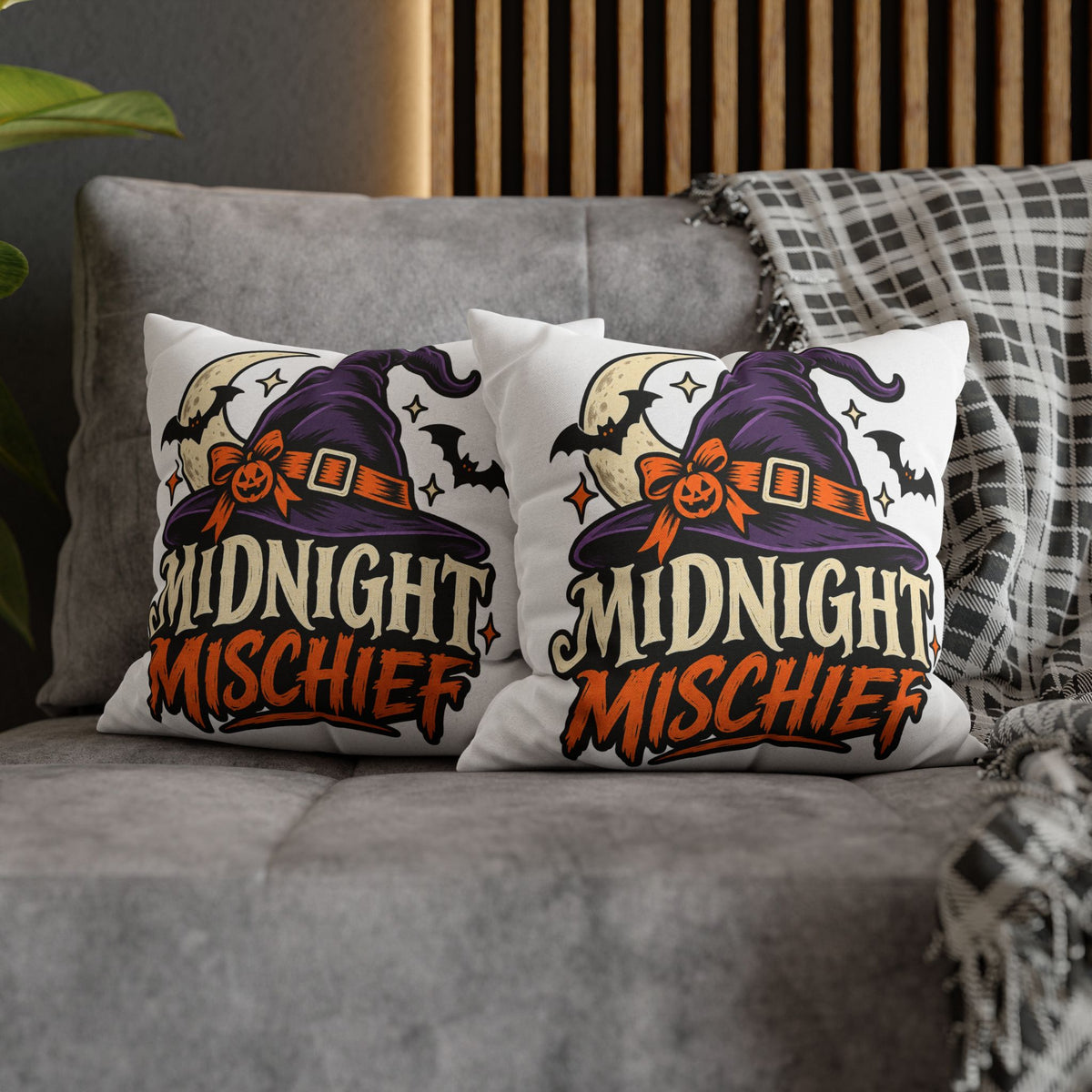 Midnight Mischief Halloween Pillowcase