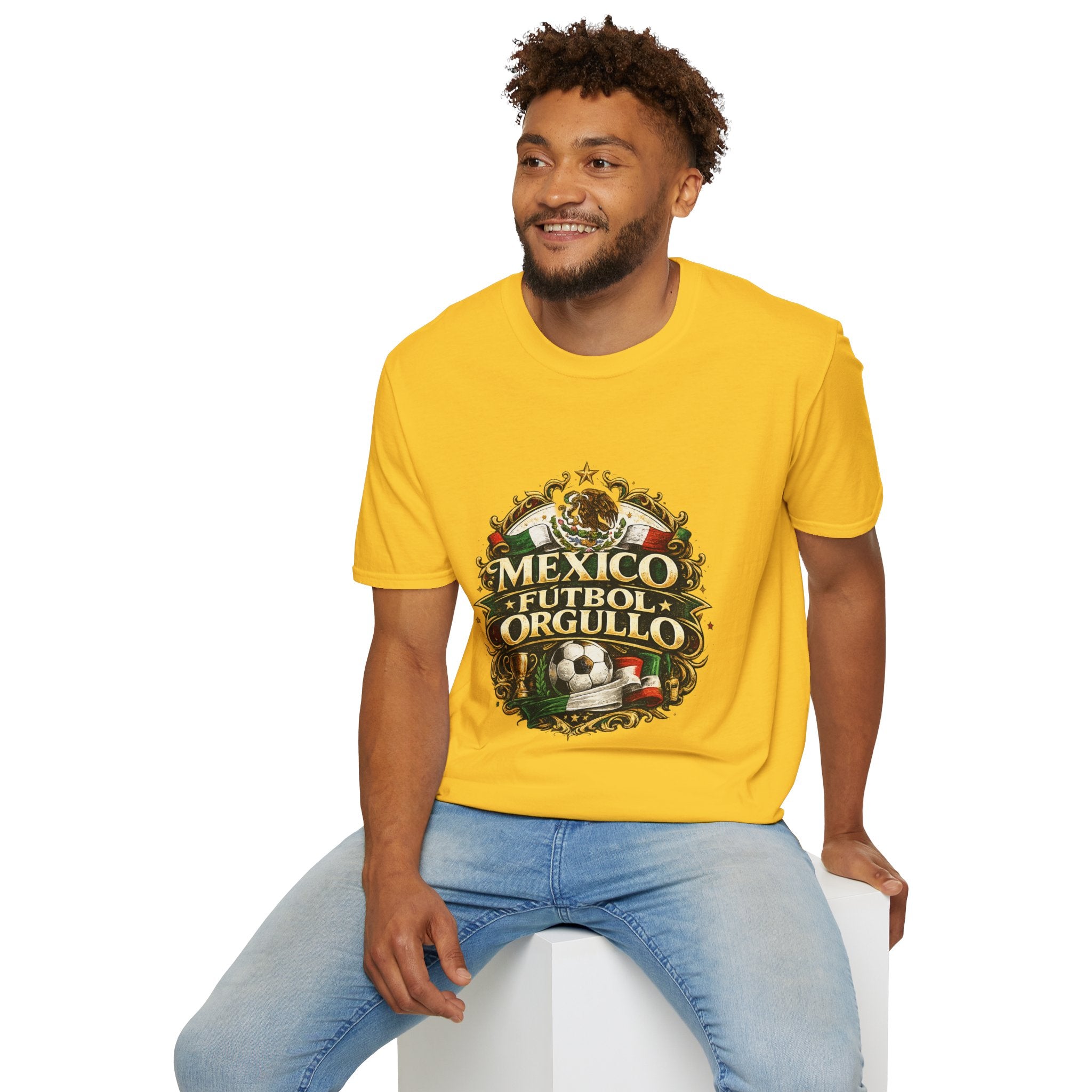 Mexico Fútbol Orgullo T-Shirt — Mexican Soccer Pride Graphic Tee