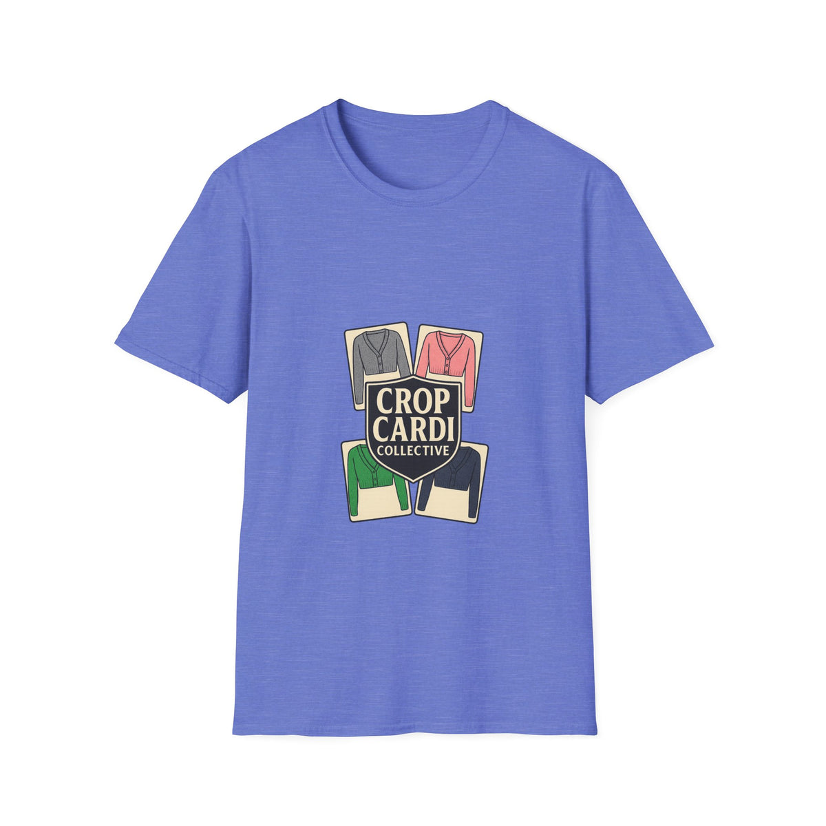 Crop Card Collective T-Shirt — Retro Card Game Logo Tee - Trending Now - October 2026