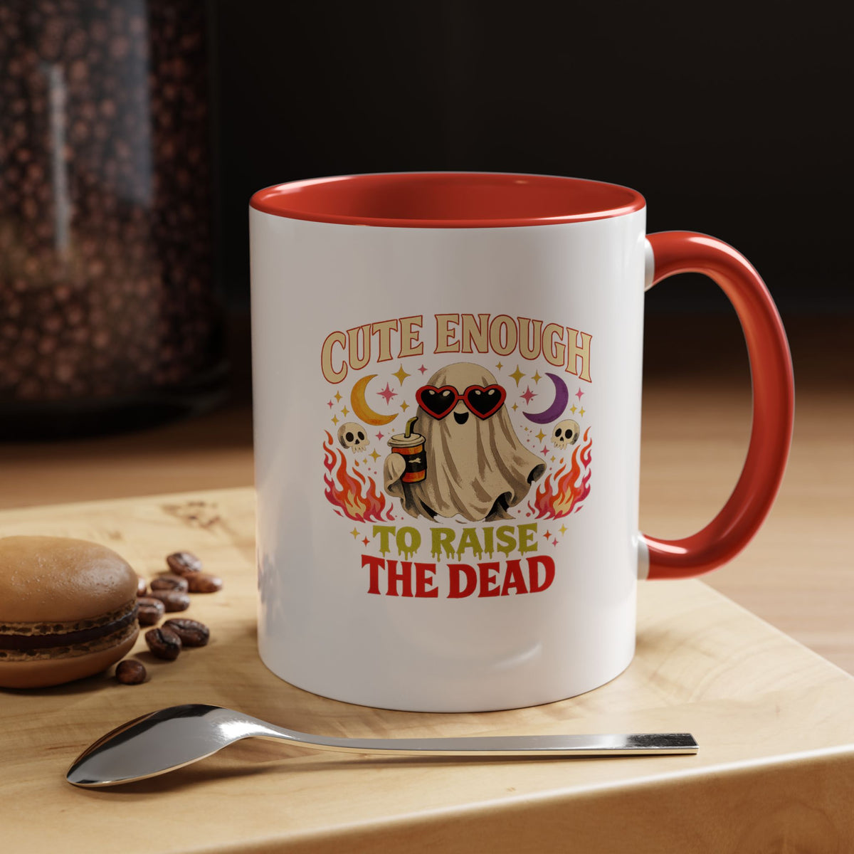 Halloween  Cute Enough Accent Coffee Mug