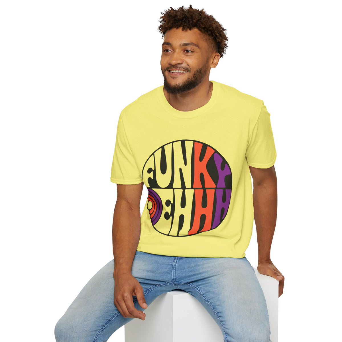 Funk Vibes Graphic T-Shirt — Retro 70s Circle Design - Trending Now - August 2026