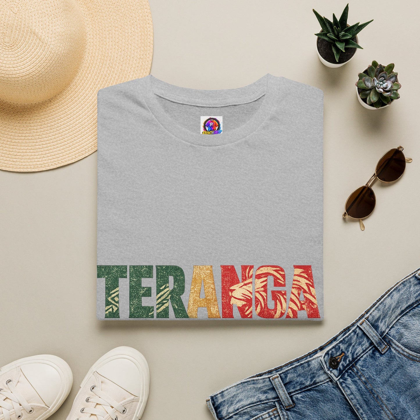 Senegal Teranga Pride T-Shirt — Senegalese Culture Floral Graphic Tee
