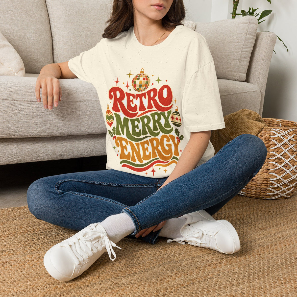 Retro Merry Energy T-Shirt