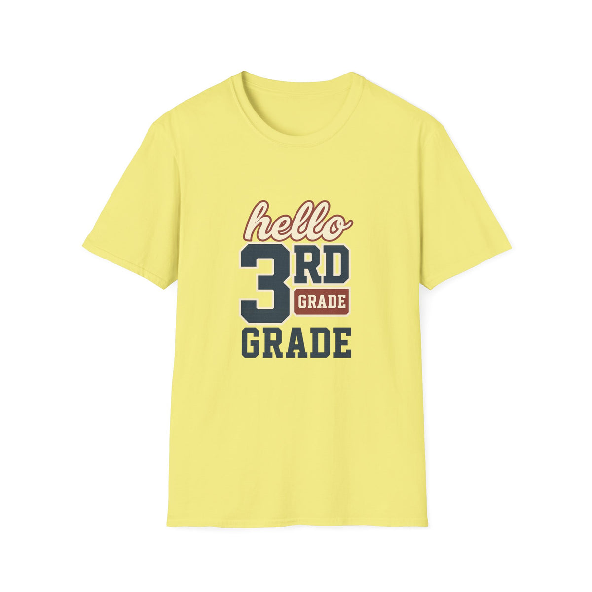 Hello 3rd Grade Shirt — Back to School Kids' T-Shirt - Trending Now - August 2026
