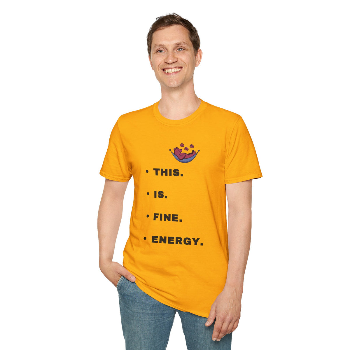 T‑Shirt — “This. Is. Fine.” Comic Dog in Burning Room Funny Graphic Tee - Trending Now - September 2026