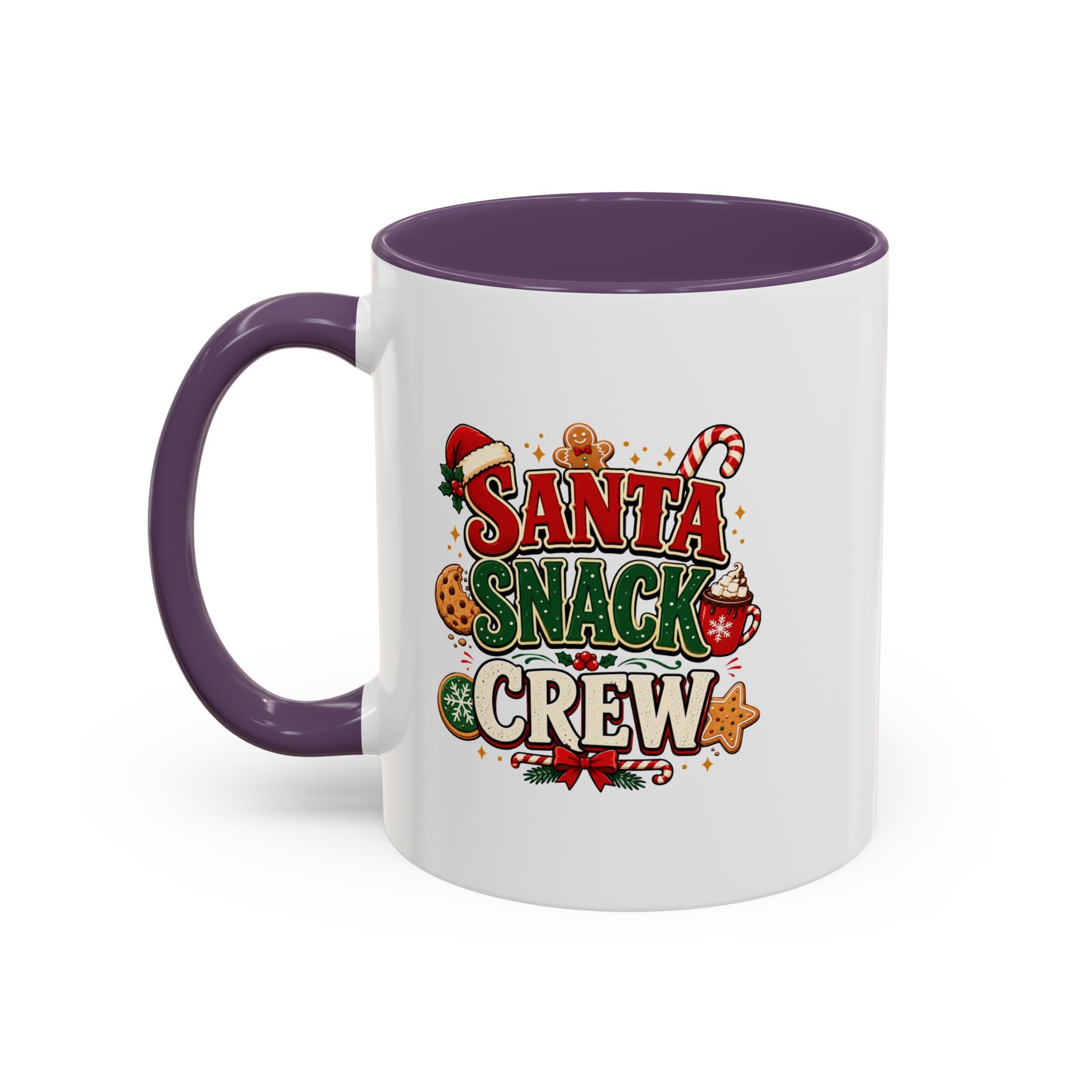 Santa Snack Crew Coffee Mug