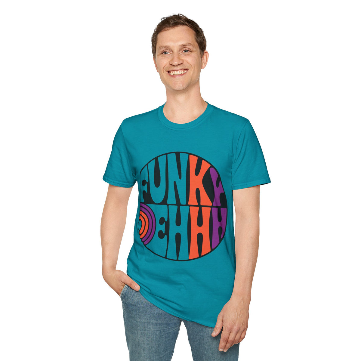 Funk Vibes Graphic T-Shirt — Retro 70s Circle Design - Trending Now - August 2026