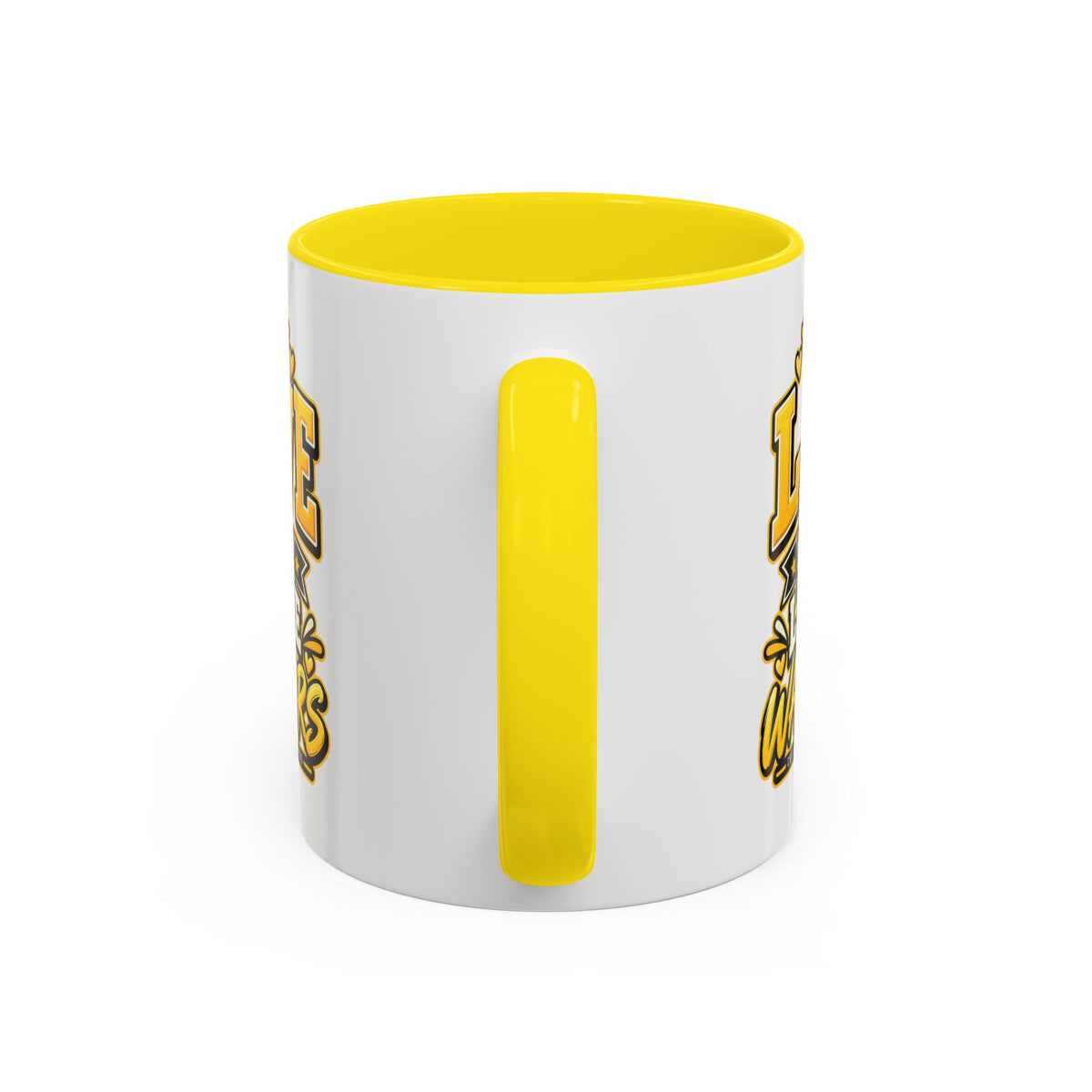 Coffee Mug — "Love for the Little Warriors" Childhood Cancer Awareness Accent Mug